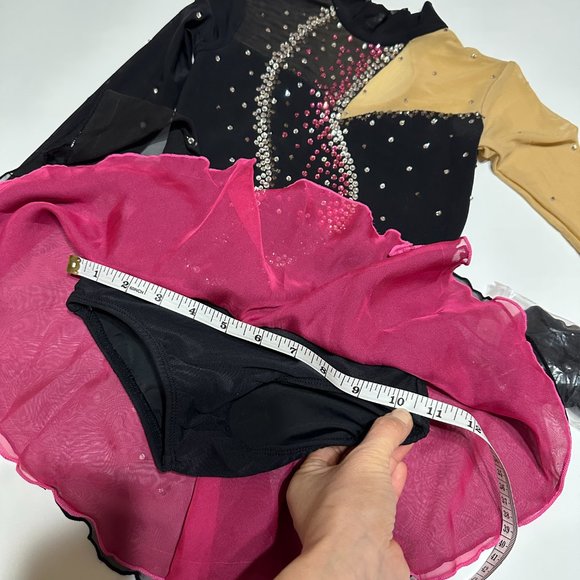 New Figure Skating Dress Girls' Ice Skating Dress Outfits Size 6(3~5T) 100~110cm - Picture 10 of 10